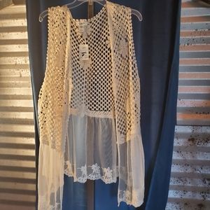 Cato Brand Lace Vest
